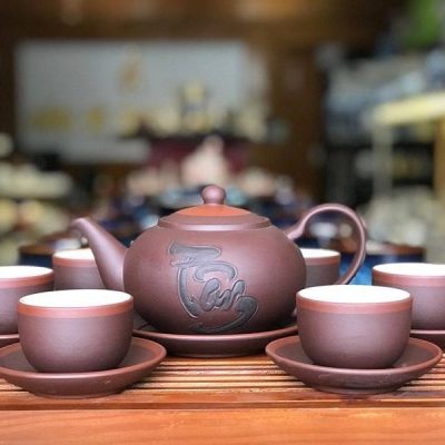 Bộ Ấm Trà Tử Sa