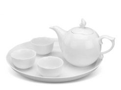 Bộ trà Minh Long, Bộ trà Minh Long Mẫu Đơn IFP - Trắng Ngà