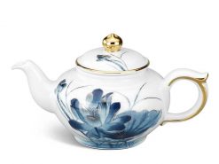 Bộ ấm trà quà tặng mới nhất từ Gốm Sứ Bát Tràng – Minh Long