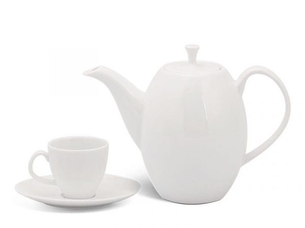 Bộ trà Minh Long, Bộ trà Minh Long Anna cao Trắng Ngà